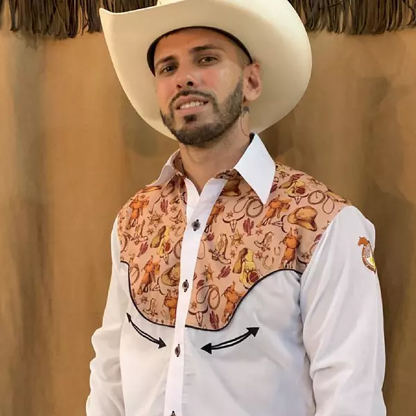 Camisa Vaquera Caballero 18