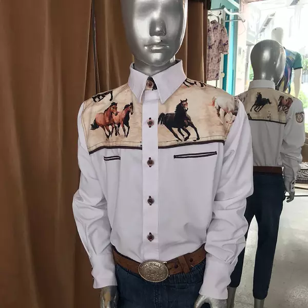 Camisa Vaquera Kids Niño 2