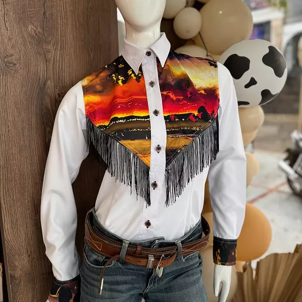 Camisa Vaquera Dama 38