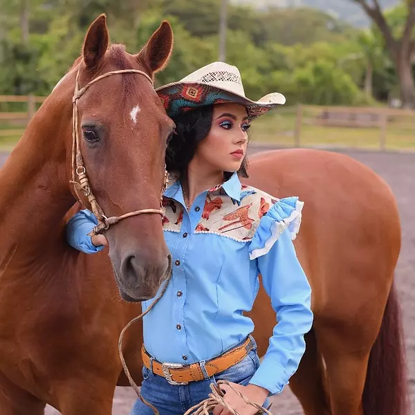 Camisa Vaquera Dama 37